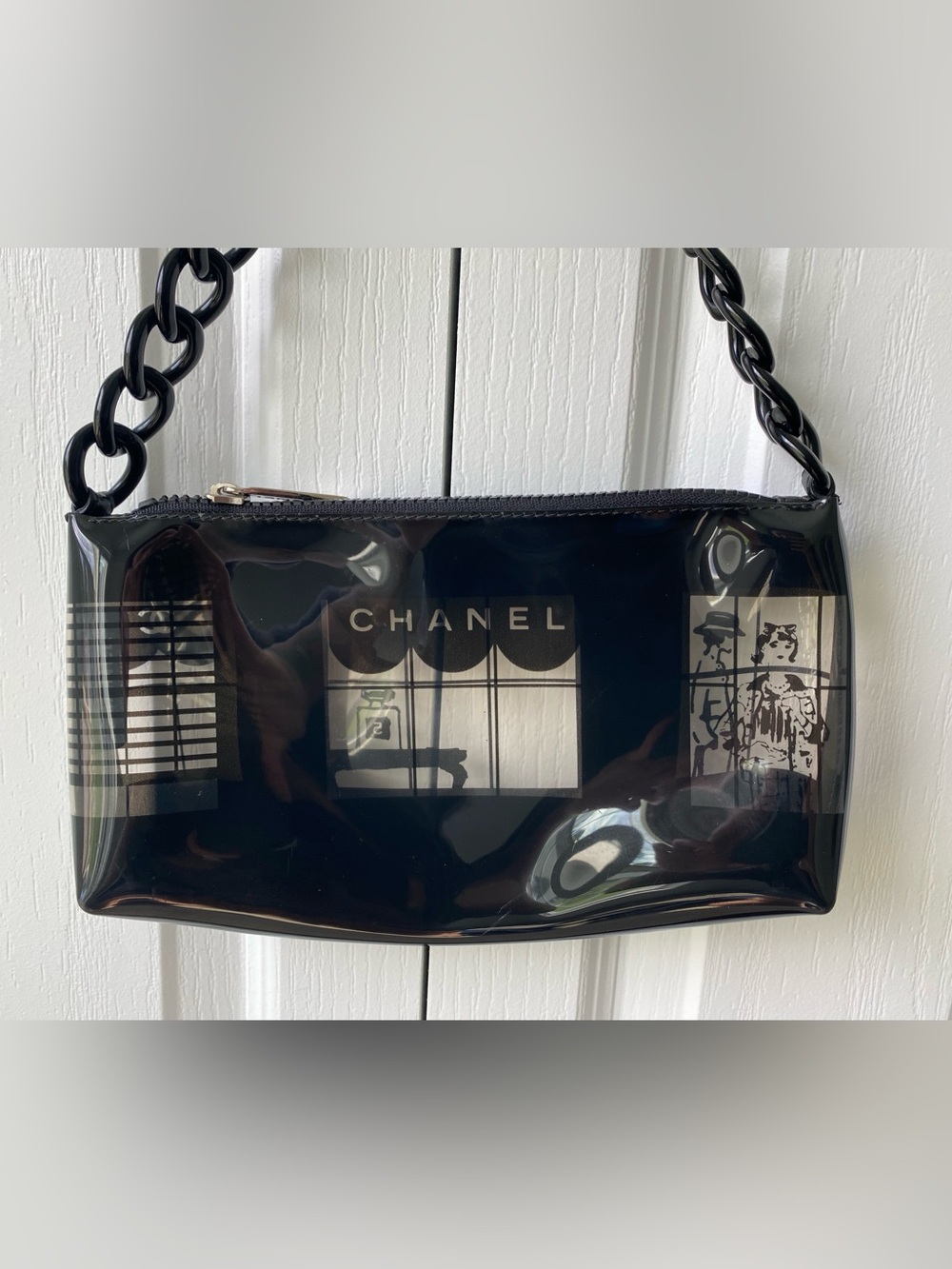 Chanel Vinyl Shoulder Bag